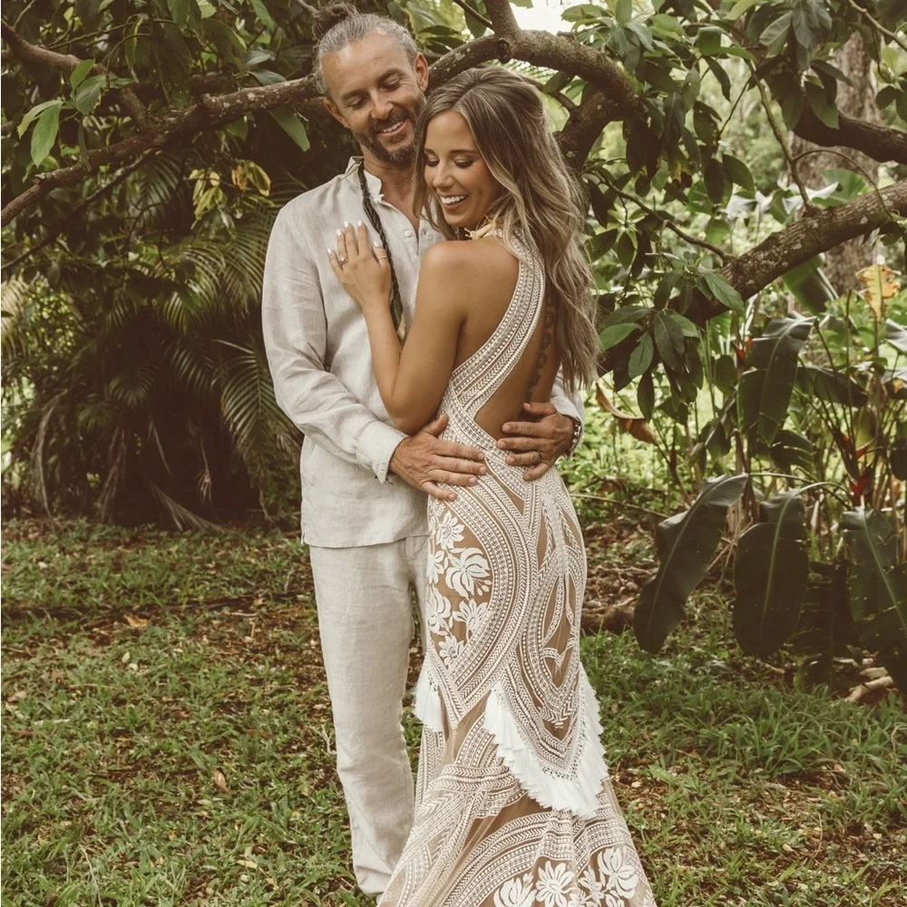 Rue De Seine East Gown US Size 6 - Picture 4 of 14